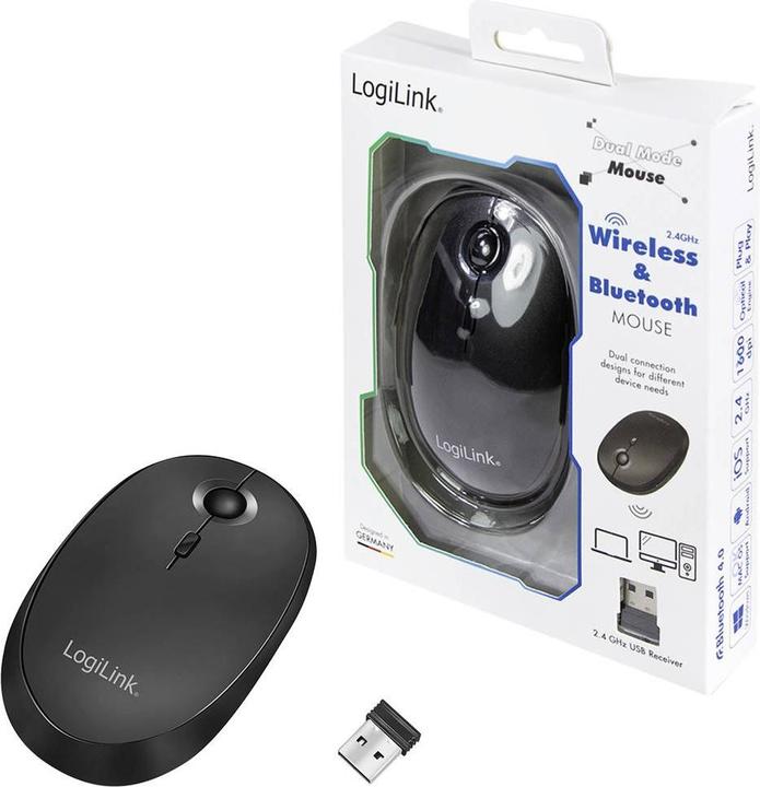 Produktbild LogiLink Maus optisch (Kabellos)