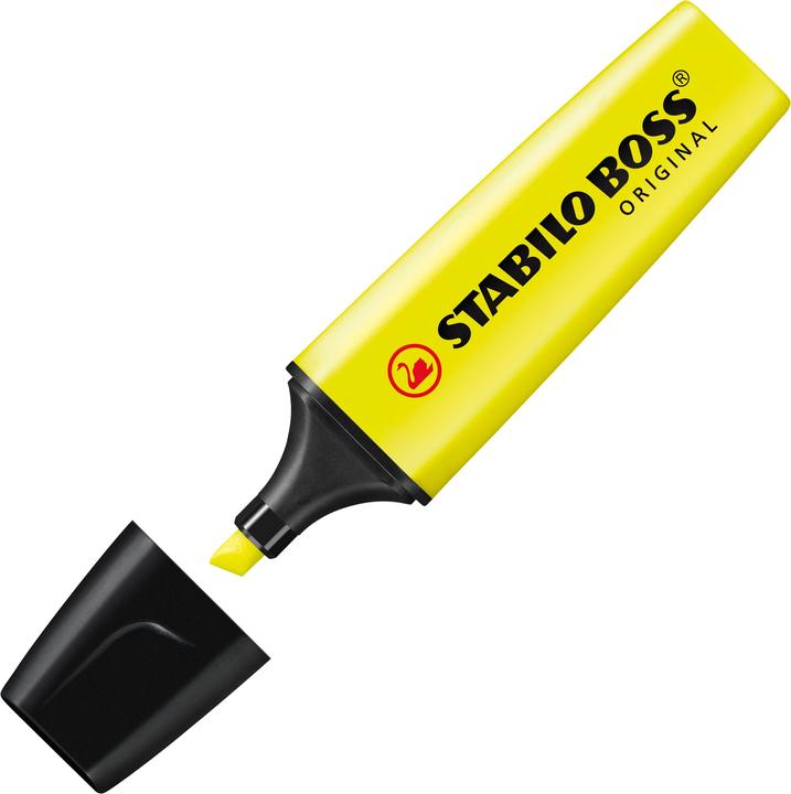 Actual product image STABILO BOSS ORIGINAL highlighter (Orange, Yellow, Green, Blue, Pink, Red, 5 mm, 6 x)