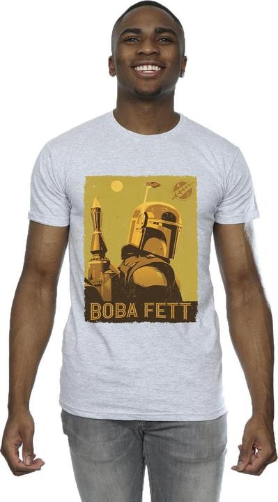 Immagine prodotto Star Wars The Book Of Boba Fett Planetary Stare Maglietta Uomo (L)
