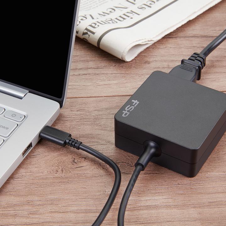 Productafbeelding Fortron NB Voeding Universele USB-C 65W FSP-NBC 65 AC 100-240V/DC 5V/9V/12V/15V/20V max. (65 W)