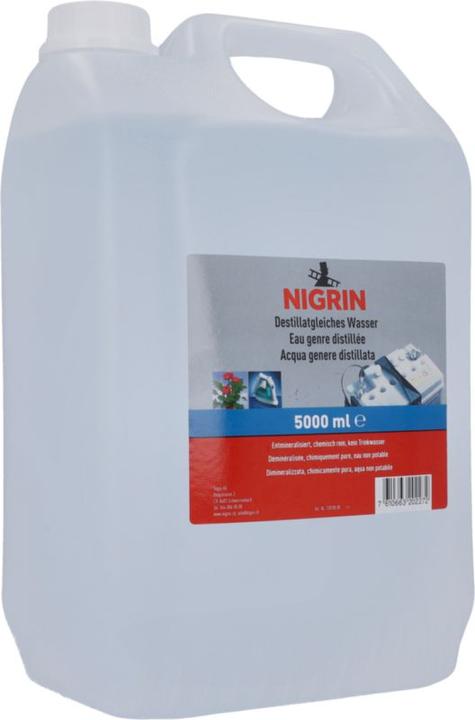 Produktbild Nigrin Destillatgleiches Wasser (5 l)