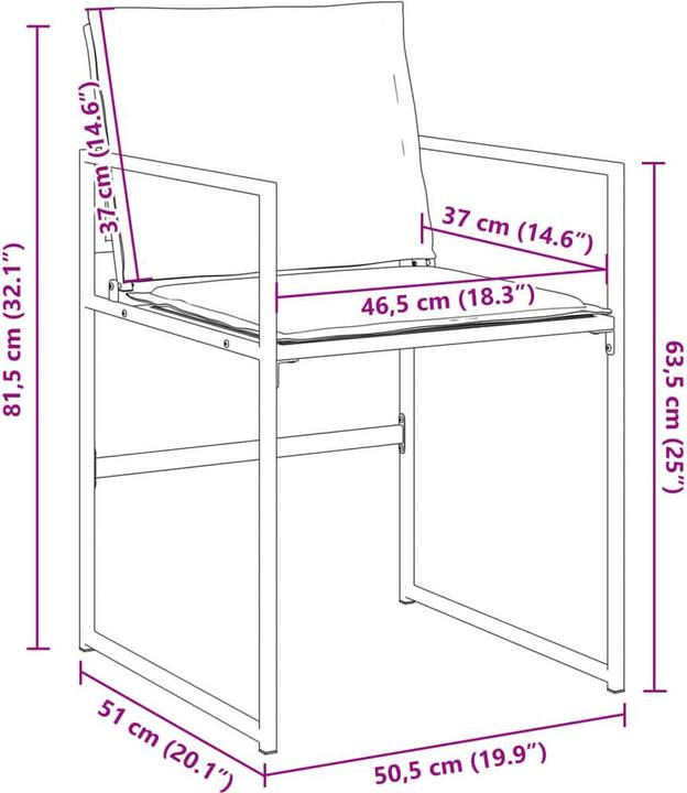 Image du produit VidaXL Ensemble salon de jardin 10 pièces avec coussins