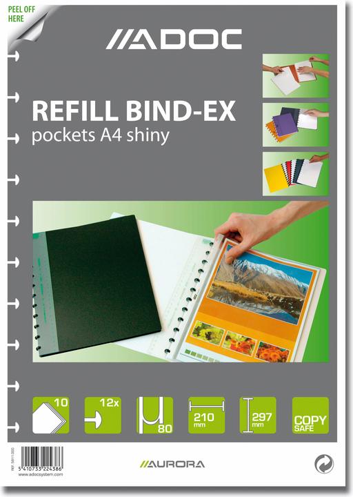 Produktbild Adoc Ersatztaschen (A4, 10 x)