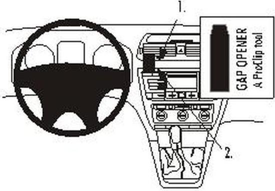 Brodit ProClip pour les modèles Skoda Octavia - à partir de l'année de construction 2005
