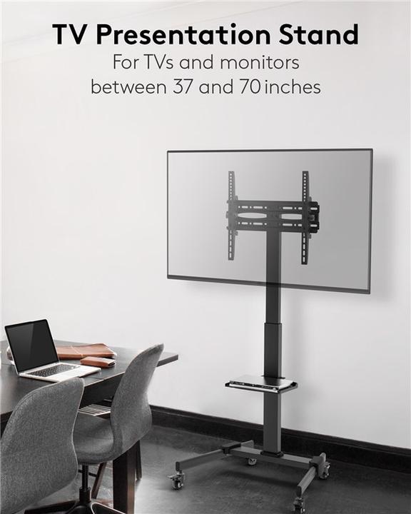 Immagine prodotto Goobay Supporto per presentazione TV Basic L (Universale, 70", 35 kg)