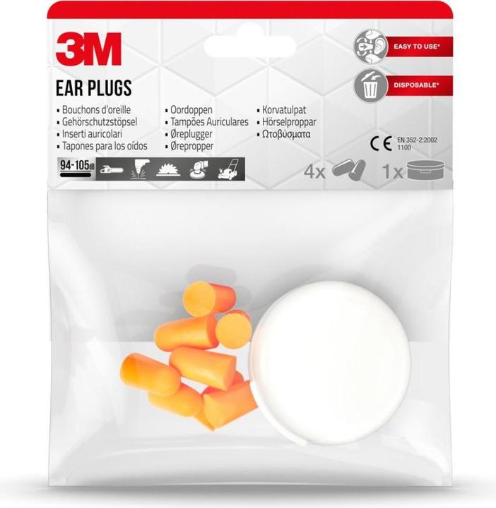 Productafbeelding 3M Gehoorbeschermingspluggen, oranje (8 x)