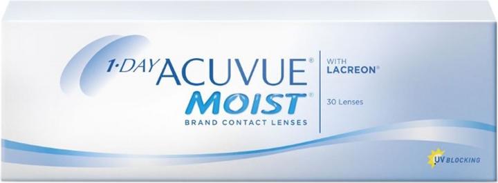 Actual product image Acuvue 1-Day Moist (30 Piece, Daily lens, Spherical)