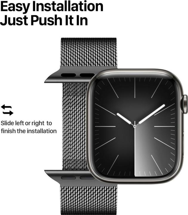 Image du produit Dux Ducis Milanese Pro Armband (49 mm, 42 mm, 45 mm, 44 mm, Acier inoxydable)