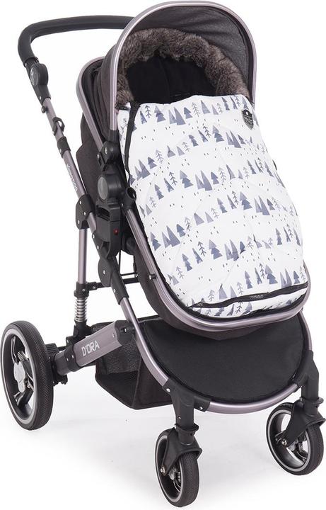 Actual product image Kikkaboo Footmuff Shiny Nylon Stroller