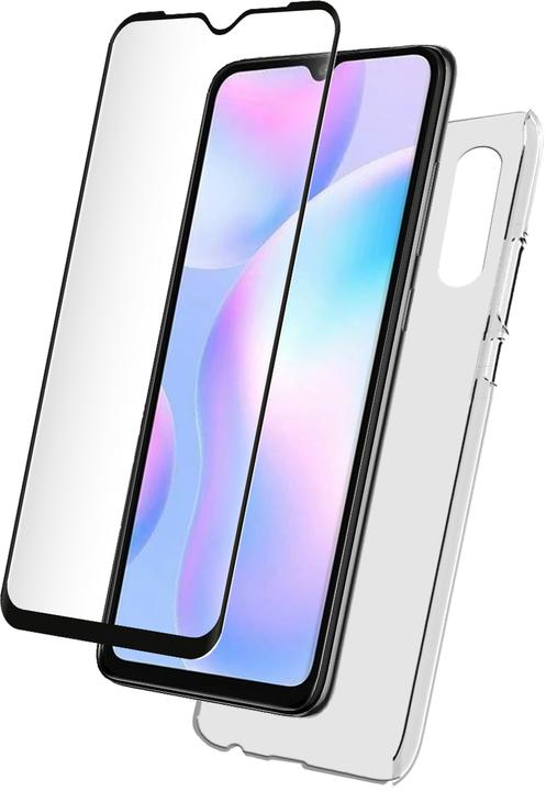 Bigben Connected Xiaomi Redmi 9A Case Transparent+Scree (Xiaomi Redmi 9A)