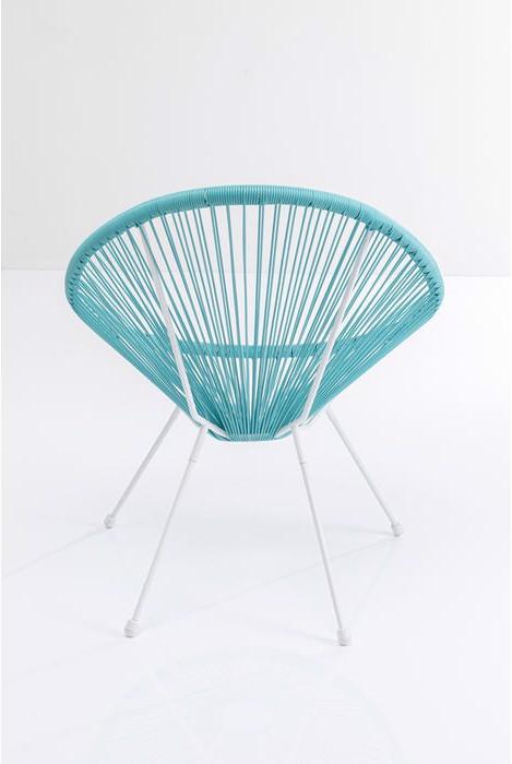 Image du produit Kare Design Fauteuil Acapulco turquoise