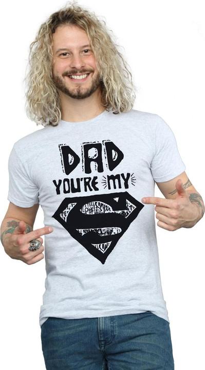 Immagine prodotto Superman Super Dad Maglietta Uomo (L)