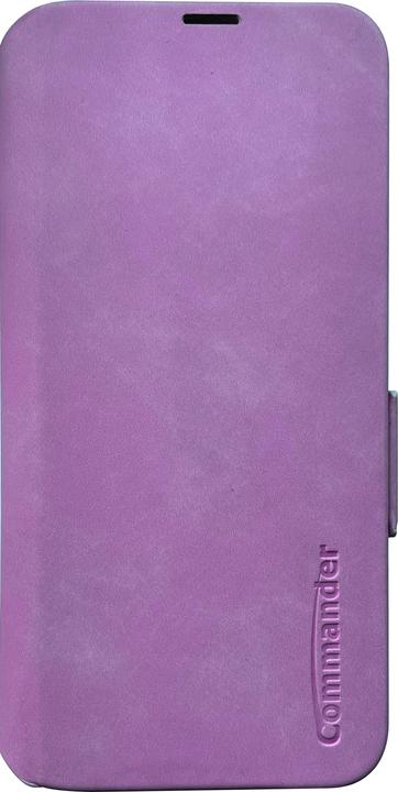 Actual product image Peter Jäckel COMMANDER BOOK CASE ELITE Purple for Samsung S23 (Samsung Galaxy S23+)