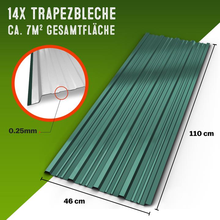 Image du produit Gardebruk 14x Tôles de bardage