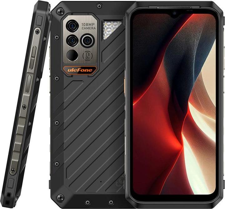 Actual product image Ulefone Power Armor 18 Ultra (512 GB, Black, 6.58", Dual SIM, 108 Mpx, 5G)