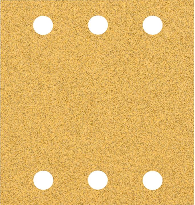 Bosch Professional Zubehör EXPERT C470 Schleifpapier mit 6 Löchern für Schwingschleifer, 115 x 107 mm, G 60, 10-tlg. (60)