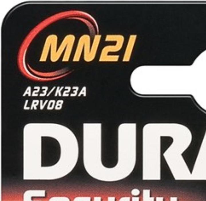 Produktbild Duracell Security (2 Stk., A23, 33 mAh)