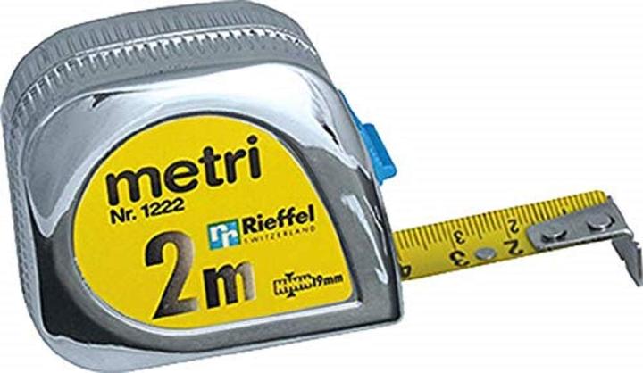 Immagine prodotto Rieffel Rotolo 8m metro cromo (mm)