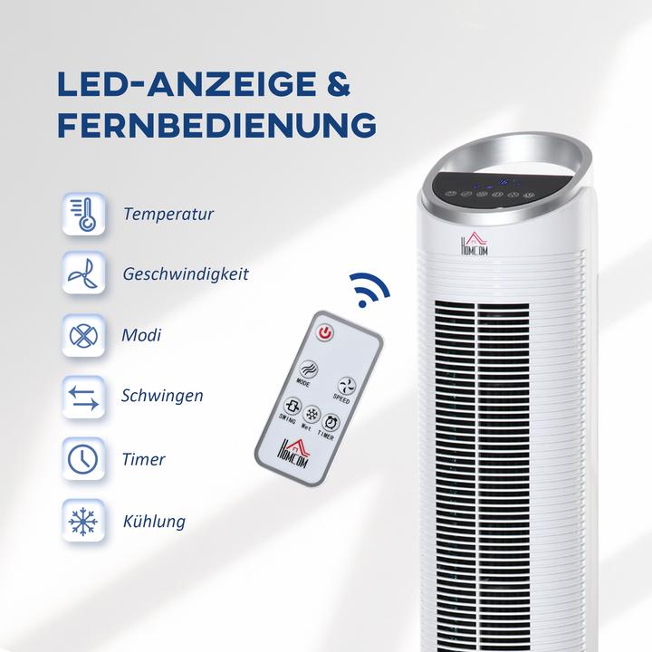 Actual product image Homcom Air cooler with ice boxes