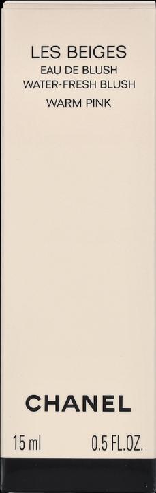Actual product image Chanel Les Beiges Eau Blush Rose Intense (Warm Pink)