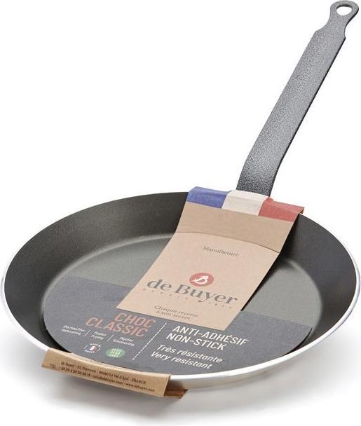 Actual product image de Buyer Choc Crepes Pan Non Stick (22 cm, Crêpe pan, Aluminium)