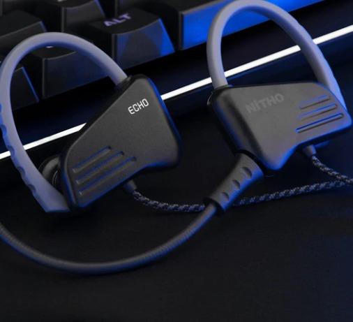 Actual product image Nitho ECHO eSports, Wired, Sports, 20 - 20000 Hz, 25 g, Headset, Black (Cable)