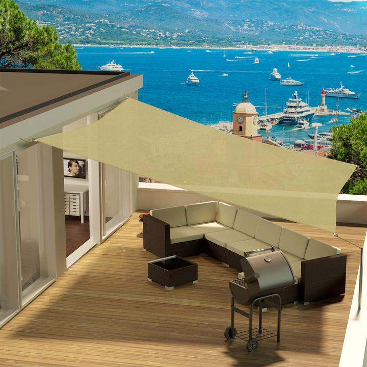 Produktbild tectake Sonnensegel (540 x 540 cm)