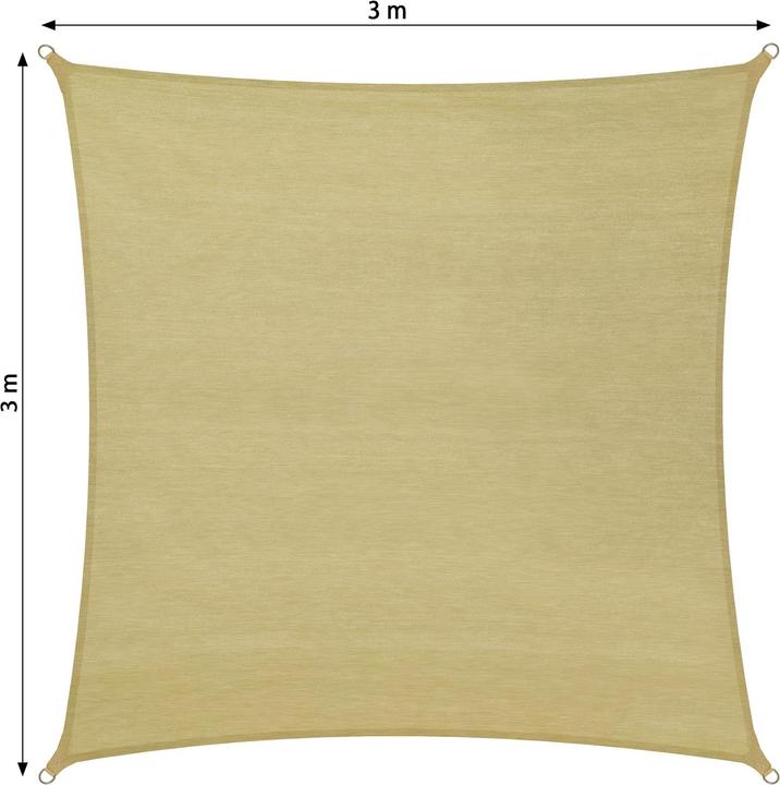 Image du produit tectake Toile solaire (300 x 300 cm)