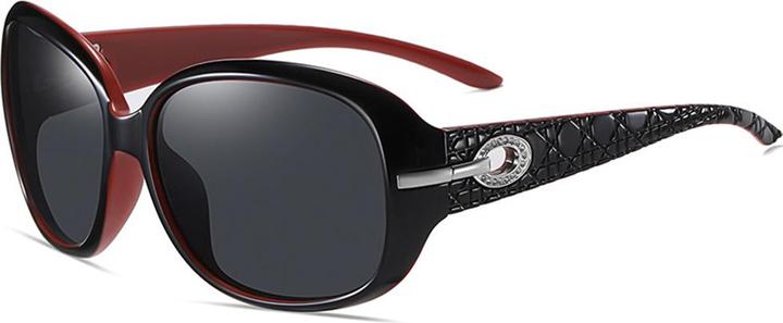 Actual product image Techsuit - Sunglasses Polarized PC (2012) - UV Protection - Black / Red / Gray