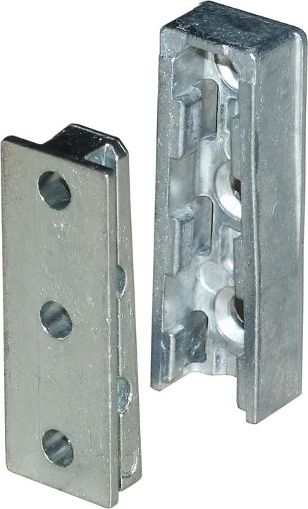 Productafbeelding BMB Stevige connector Massief F Zamak 52 mm (Aansluitende fitting, 100 Pcs.)