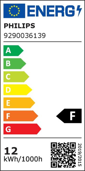 Energie-Label Philips LED Leuchtstoffröhre (G13, 30 W, 1200 lm, 1 x, F)