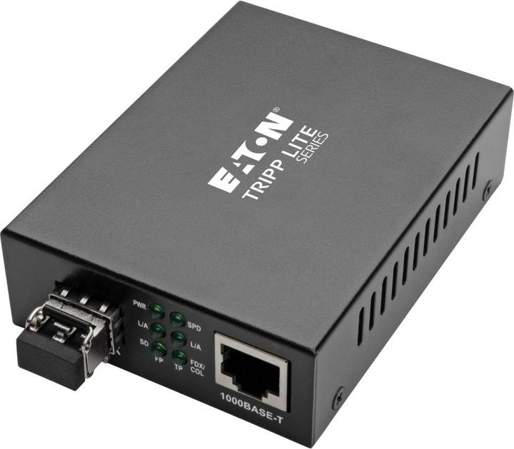 Immagine prodotto Eaton Convertitore multimediale da fibra multimodale Gigabit a Ethernet 10/100/1000 LC International Pow