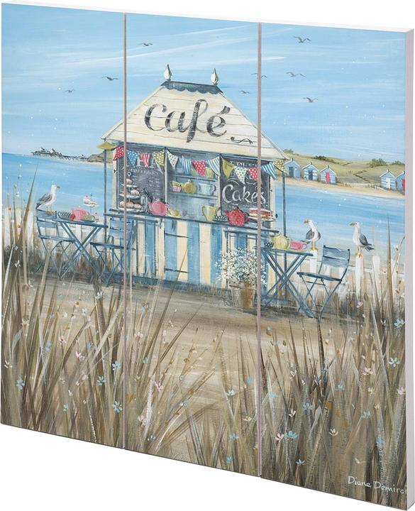 Produktbild Diane Demirci Tafel Beach Cafe Quadratisch (30 x 30 cm)
