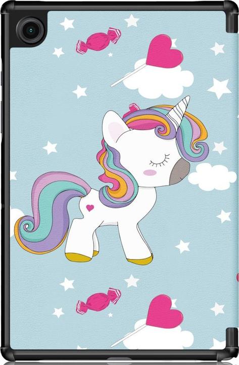 Image du produit Cover-Discount Galaxy Tab A8 10.5 - Étui Smart Tri-fold Licorne (Galaxy Tab A8)