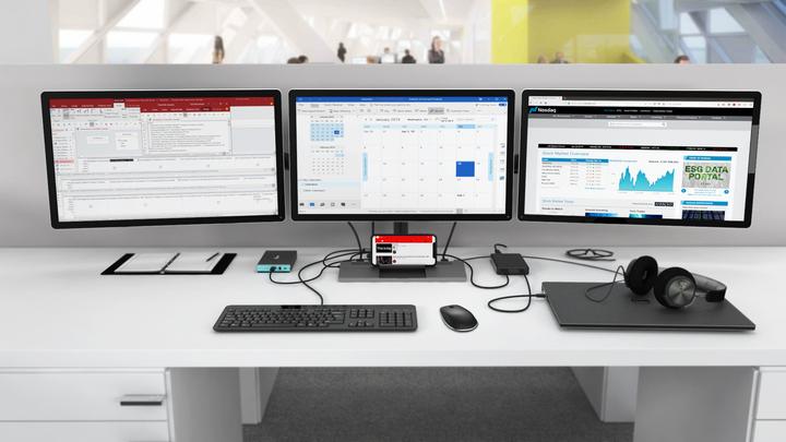 Actual product image i-tec USB-C 4K Triple Dock 85W (USB-C, 1 ports)