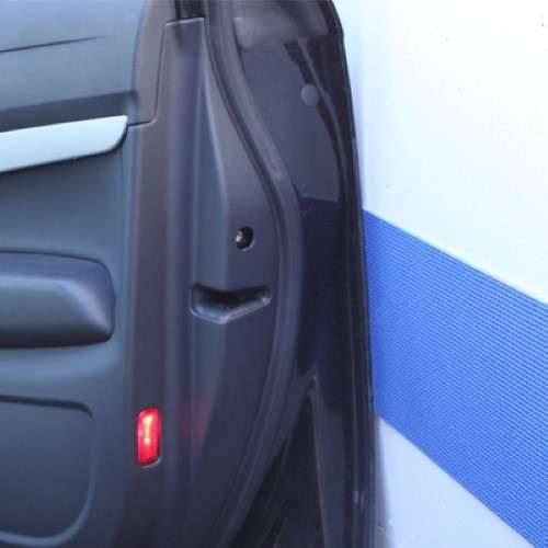 Produktbild Filmer Auto Türschutzleiste Schutzleiste Garage blau 200 x 20 cm