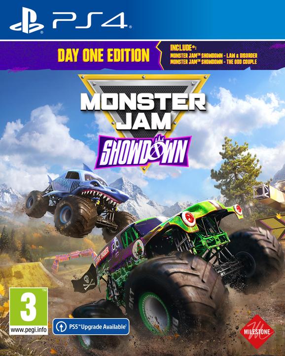 Actual product image Milestone Video game Monster Jam Showdown Day One (PS4)