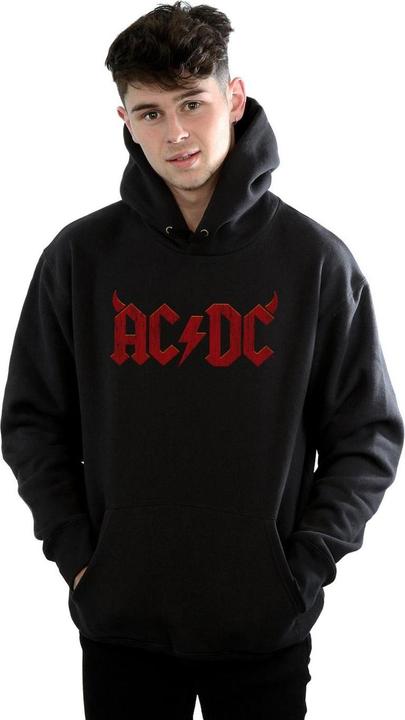 Immagine prodotto AC/DC Horns Logo Felpa con Cappuccio Uomo (4XL)