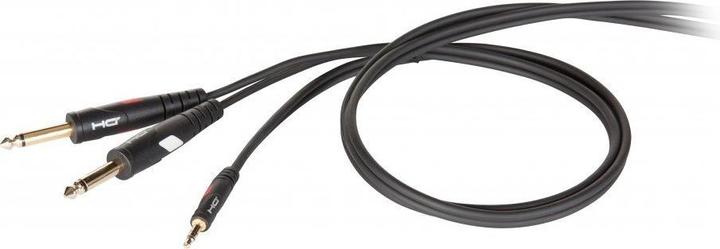 Produktbild Proel Audio Kabel 3.5mm / 2x6.3mm Klinke (3 m, 3.5mm Klinke (AUX), 6.3mm Klinke (Jack))