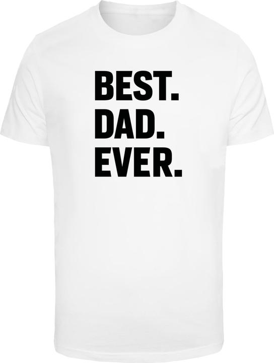 Merchcode Fathers Day - Best Dad Ever T-Shirt - 112557 (XL)