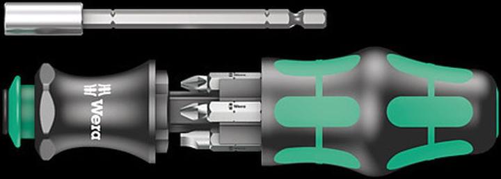 Productafbeelding Wera Kraftform Compact 28 (sleuf 1 x 5,5 x 25 mm, PH2X 25mm, PH1 x 25 mm, sleuf 1,2 x 6,5 x 25 mm, PZ 1 x 25, Pz2x25mm)