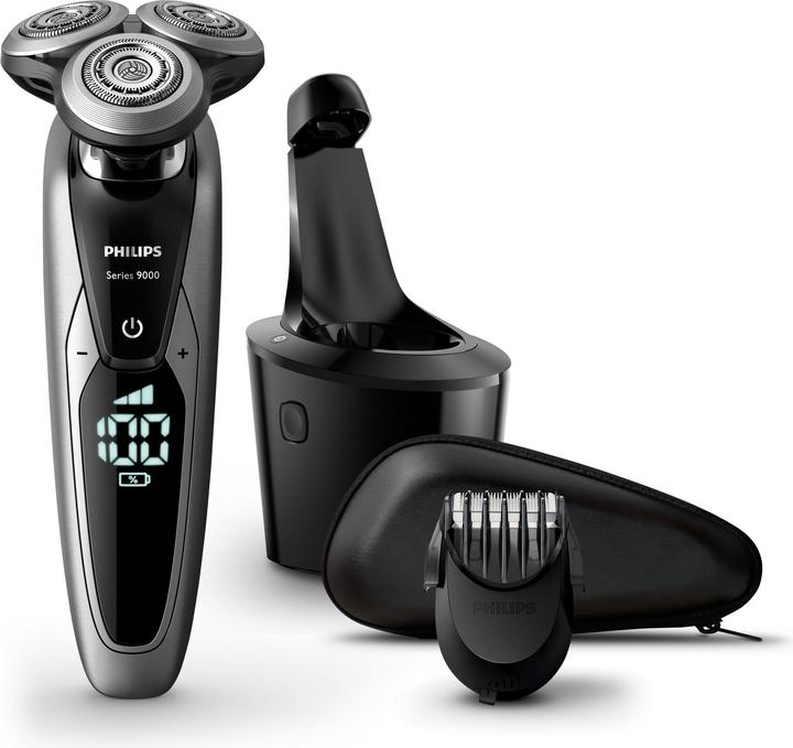 Philips S9711 Shaver incl. beard styler & cleaning station Pro