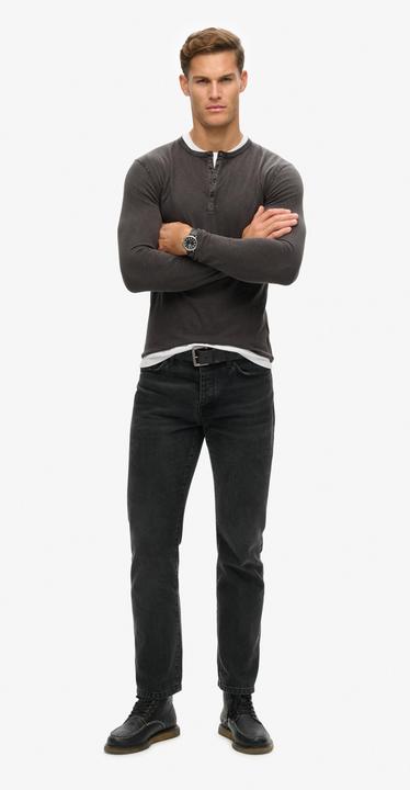 Immagine prodotto Superdry Langärmeliges Grandad-Oberteil aus Jersey (S)