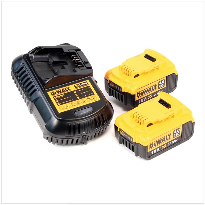 Actual product image DeWalt DCD 796 M2 Battery impact drill Brushless 18V 70Nm + 2x rechargeable batteries 4.0 Ah + 1x quick (Rechargeable battery operated)