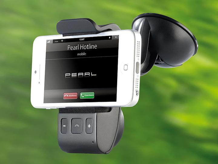 Actual product image Callstel Handsfree speaker with Bluetooth and suction cup mount
