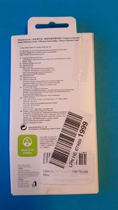 Image du produit Samsung Couverture en silicone (Samsung Galaxy S22+, Samsung Galaxy S22 Ultra, Samsung Galaxy S21 FE 5G)