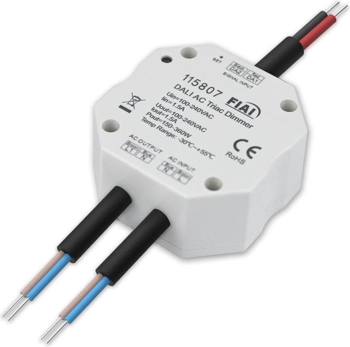 Produktbild Isoled DALI-Phasenabschnitt-Dimmer für dimmbare 230V LED Leuchten/Trafos, 360VA