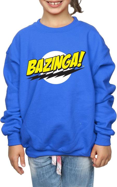 Produktbild Dam Sheldon Bazinga Sweatshirt Mädchen (116)