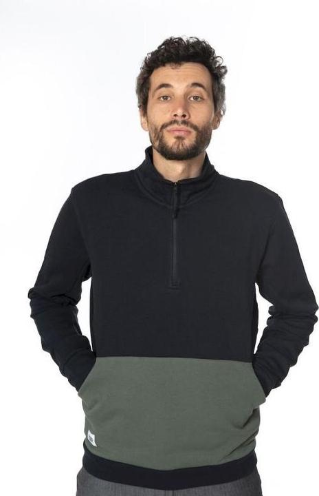 Snap Zip Up Sweater
