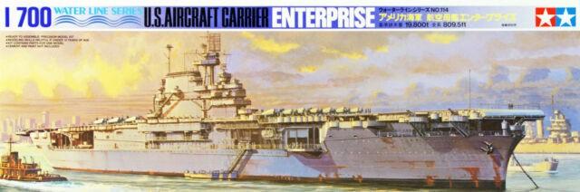 Produktbild Tamiya 1:700 US Enterprise Flugzeugträger WL